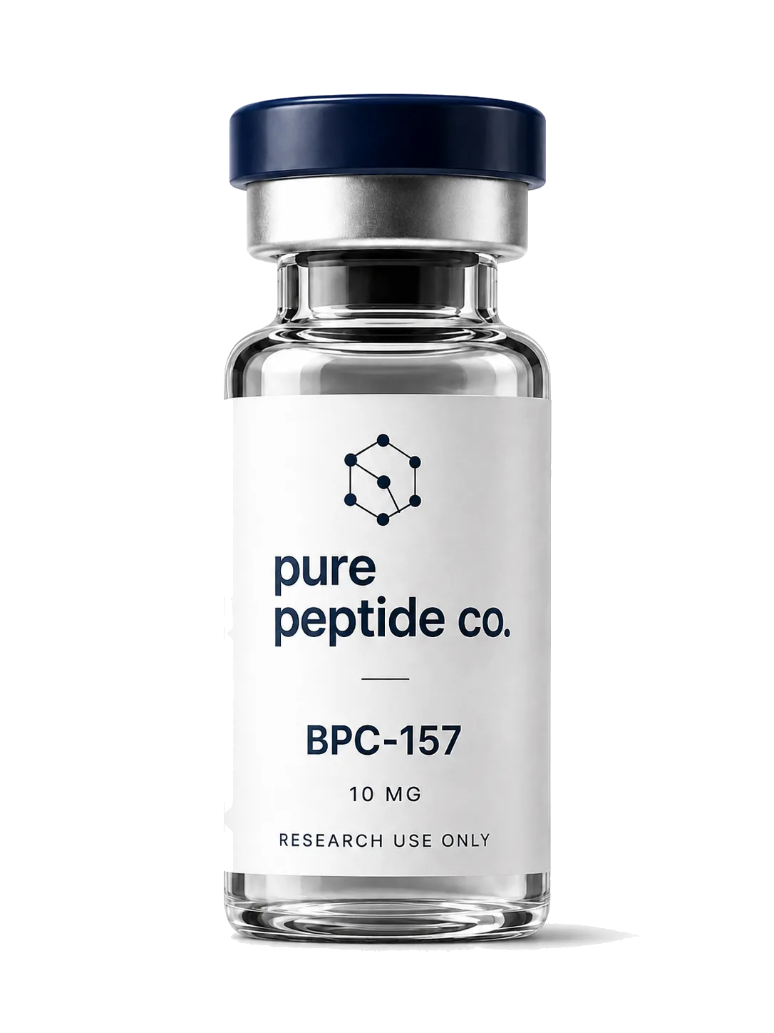 Pure Peptide Co. BPC-157 10 mg vial